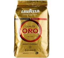 Кава Lavazza в зернах 1000г, пакет Qualita Oro (prpl.20566)