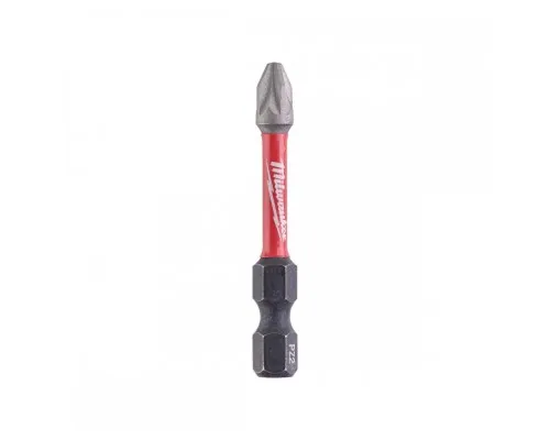 Біта для шуруповерта Milwaukee SHOCKWAVE, PZ2, 50мм 1шт (4932430865)