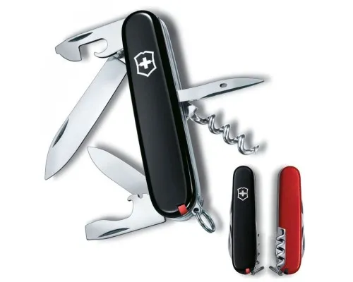 Ніж Victorinox Spartan Ukraine 91 мм Чорно-червоний (1.3603.3.1)
