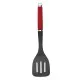 Лопатка кухонна KitchenAid Coreline з прорізами, 35,6 см, червоний (KAG002OHERE)