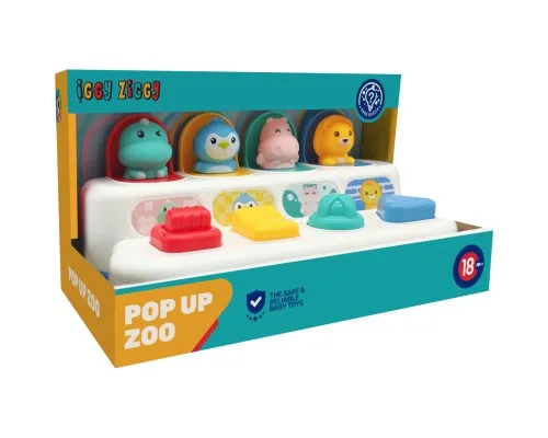 Розвиваюча іграшка Iggy Ziggy Pop-Up Animals (3858894670925)
