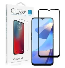 Скло захисне ACCLAB Full Glue Oppo A18 Black (1283126583131)
