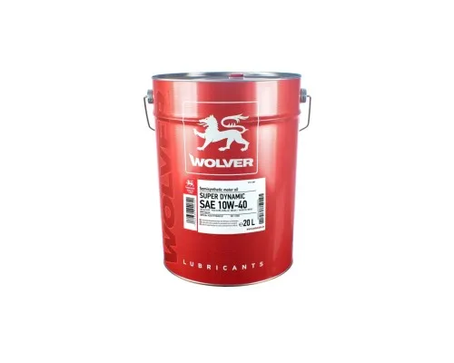 Моторна олива Wolver Super Dinamic 10W-40 20л (4260360940620)