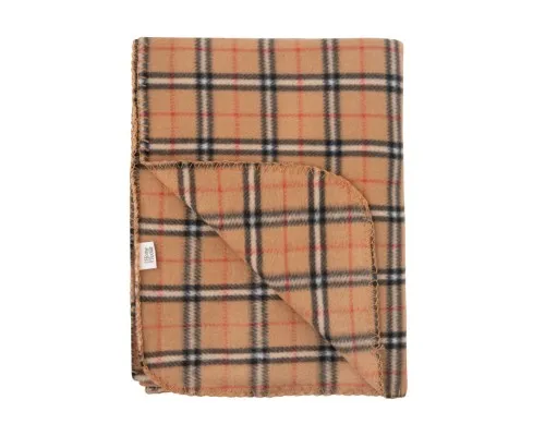 Плед Ardesto Fleece 100% поліестер, клітинка, бежевий 130х160 см (ART0722PB)