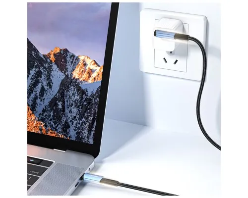 Дата кабель USB-C to USB-C 1.0m 100W black Essager (EXCTT1-CGWT01)
