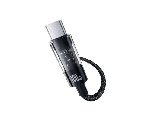 Дата кабель USB-C to USB-C 1.0m 100W black Baseus (1167202)
