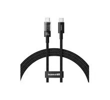 Дата кабель USB-C to USB-C 1.0m 100W black Baseus (1167202)