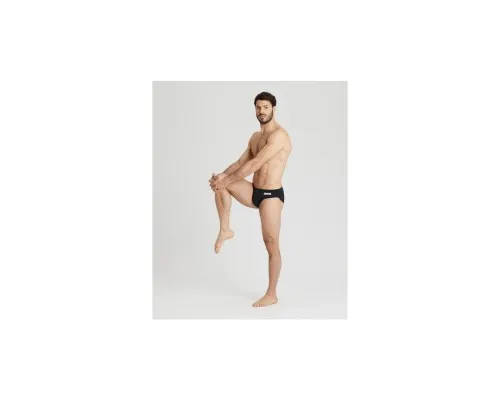 Плавки Arena Team Swim Briefs Solid 004773-550 чорний 75 (3468336637111)