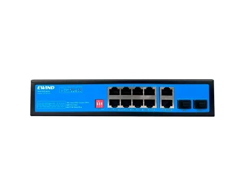 Комутатор мережевий Ewind EW-S1912CG-AP POE