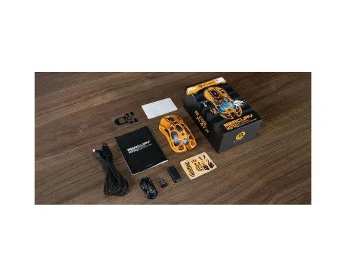 Мишка GravaStar Mercury M1 Pro Wireless/Bluetoot/USB Yellow (GSM1PRO_YLW)