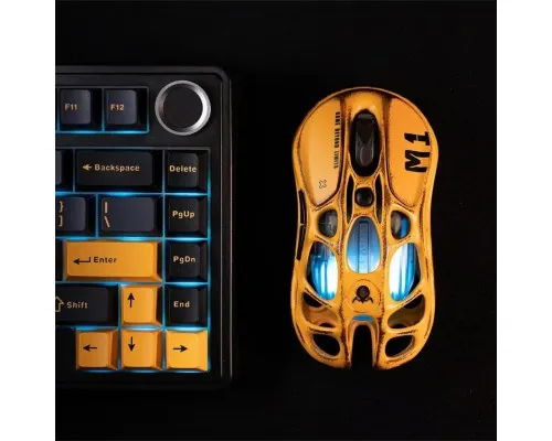 Мишка GravaStar Mercury M1 Pro Wireless/Bluetoot/USB Yellow (GSM1PRO_YLW)