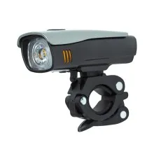 Передня велофара HiSmart 300 люмен, LED, USB, IPX5 (HS081492)
