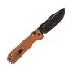 Ніж SRM Rubik 7228B 140Cr, Brown Micarta, Black Stonewash (7228B-MN2)