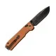 Ніж SRM Rubik 7228B 140Cr, Brown Micarta, Black Stonewash (7228B-MN2)