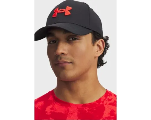 Кепка Under Armour UA Men's UA Blitzing чорний/червоний 1376700-005 L/XL (198632608302)