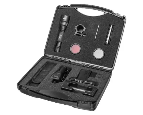 Ліхтар Mactronic тактичний Black Eye 650 (650 Lm) Recharg Type-C Gun Mount RGB Kit (L-MX532L-RC/SET3) (DAS303694)
