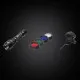 Ліхтар Mactronic тактичний Black Eye 650 (650 Lm) Recharg Type-C Gun Mount RGB Kit (L-MX532L-RC/SET3) (DAS303694)