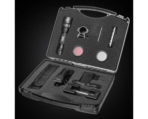 Ліхтар Mactronic тактичний Black Eye 650 (650 Lm) Recharg Type-C Gun Mount RGB Kit (L-MX532L-RC/SET3) (DAS303694)