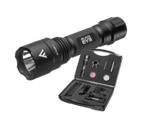 Ліхтар Mactronic тактичний Black Eye 650 (650 Lm) Recharg Type-C Gun Mount RGB Kit (L-MX532L-RC/SET3) (DAS303694)