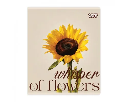 Зошит Yes Floral Harmony А5 48 аркушів лінія (768611)