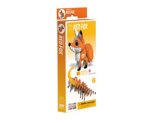 Пазл Eugy 3D Зоопарк Червона лисиця (XEG-072)