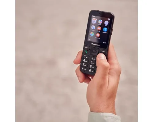 Мобільний телефон Panasonic KX-TU250 Black (KX-TU250EXB)
