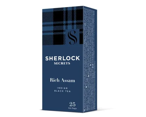 Чай Sherlock Secrets Rich Assam чорний 25х2 г (shs.01176)