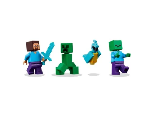 Конструктор LEGO Minecraft Будинок із вибухівки в джунглях (21275)