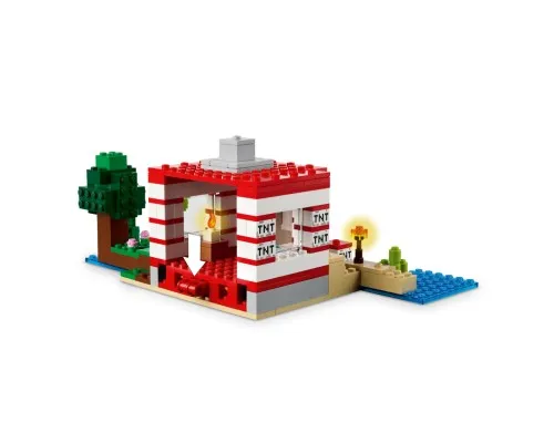 Конструктор LEGO Minecraft Будинок із вибухівки в джунглях (21275)