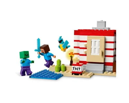 Конструктор LEGO Minecraft Будинок із вибухівки в джунглях (21275)