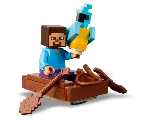 Конструктор LEGO Minecraft Будинок із вибухівки в джунглях (21275)