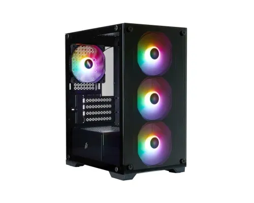 Корпус для ПК 1stPlayer X2-M-BK-4F7