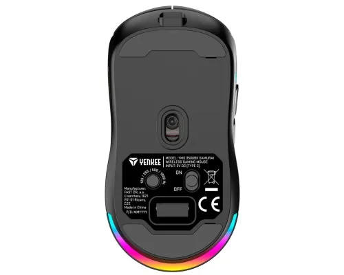 Мишка YENKEE YMS 3500BK Samurai Wireless Black (45018706)
