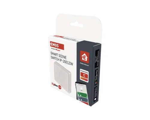 Розумний вимикач EMOS H5011 1 button ZigBee 3.0 White (H5011)
