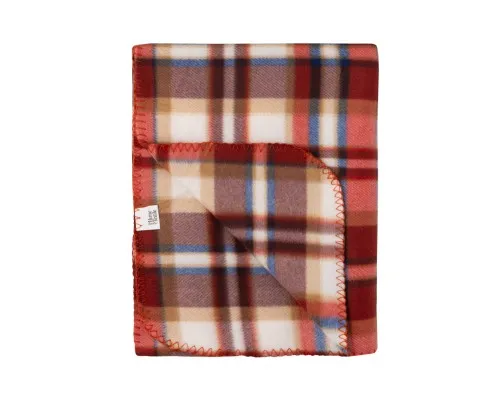 Плед Ardesto Fleece 100% поліестер, клітинка, біло-коричневий 130х160 см (ART0720PB)