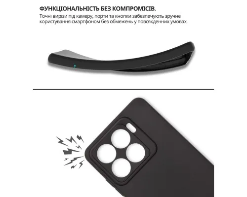 Чохол до мобільного телефона BeCover silicone ZTE Blade A56 Black (714935)