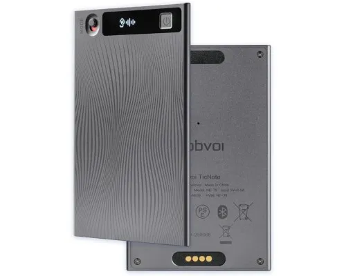 Цифровий диктофон Mobvoi TicNote with IA Shadow 64GB Black (NE-79)