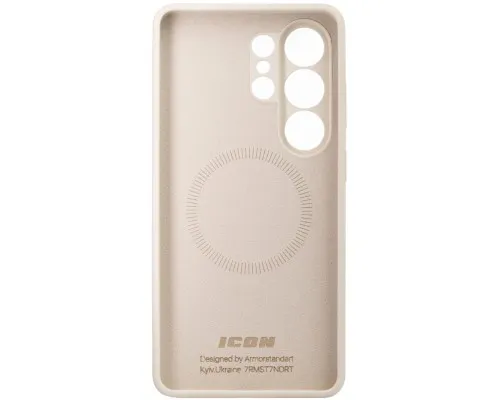 Чохол до мобільного телефона Armorstandart Icon2 MagCase Samsung S26 Ultra 5G Beige (ARM88795)