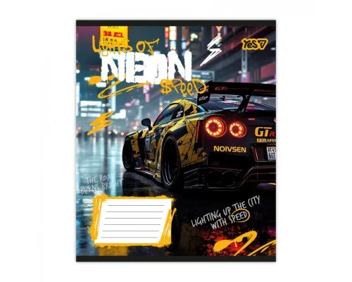 Зошит Yes Neon А5 18 аркушів лінія (768811)