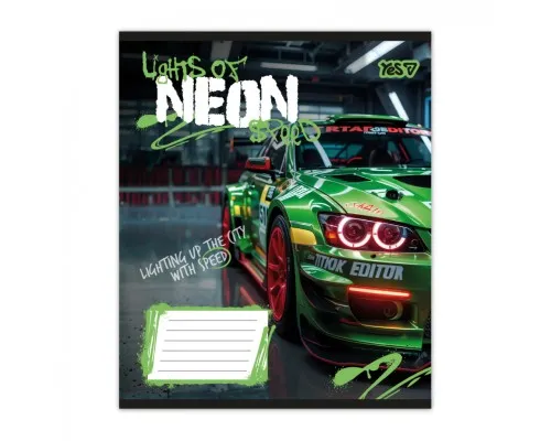 Зошит Yes Neon А5 18 аркушів лінія (768811)