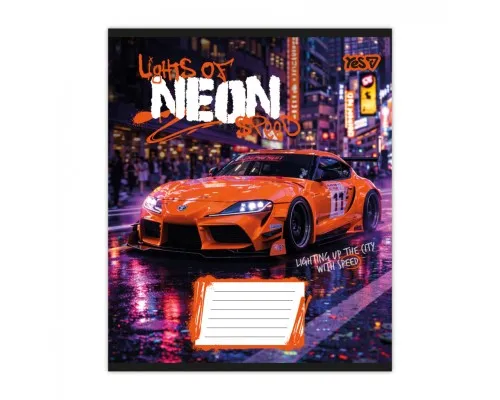 Зошит Yes Neon А5 18 аркушів лінія (768811)