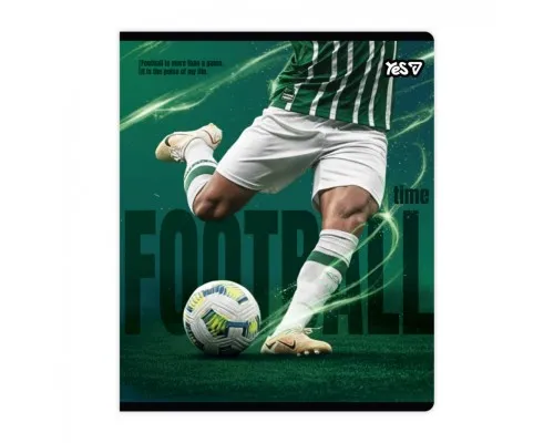 Зошит Yes Football А5 18 аркушів клітинка (768581)