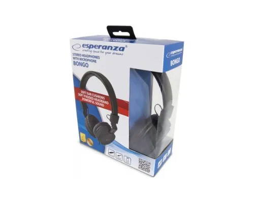 Навушники Esperanza Bongo Black (EH212K)