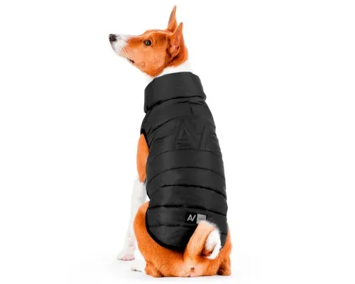 Курточка для тварин Airy Vest One S 30 чорна (20641)