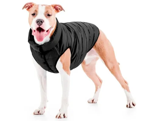 Курточка для тварин Airy Vest One S 30 чорна (20641)