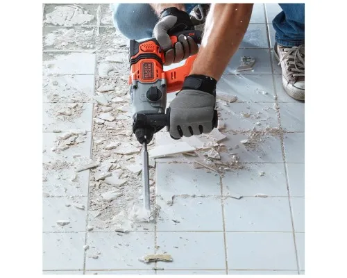 Перфоратор Black&Decker SDS-Plus,18 В, 1.2 Дж, 3 режими, 2.6 кг (без АКБ та ЗУ) (BCD900B)
