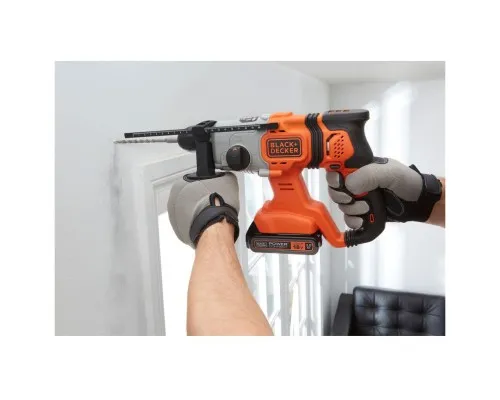 Перфоратор Black&Decker SDS-Plus,18 В, 1.2 Дж, 3 режими, 2.6 кг (без АКБ та ЗУ) (BCD900B)