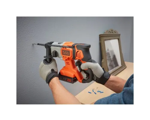 Перфоратор Black&Decker SDS-Plus,18 В, 1.2 Дж, 3 режими, 2.6 кг (без АКБ та ЗУ) (BCD900B)