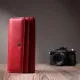 Гаманець ST Leather З натуральної шкіри Червоний (22695)