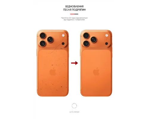Плівка захисна Armorstandart Back panel Carbone Apple iPhone 17 Pro Max Transparent (ARM86201)